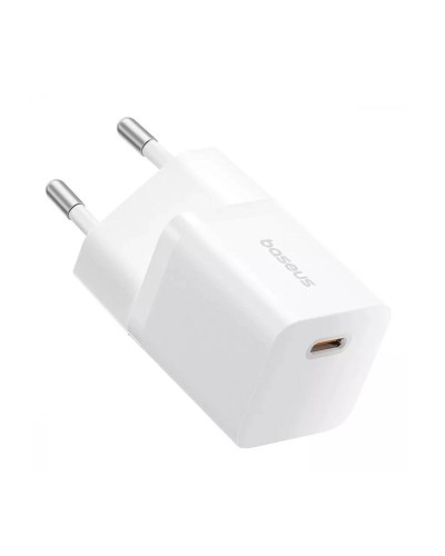 Мережевий зарядний пристрій Baseus  GaN5 Fast Charger (mini) 1C 25W EU Moon White (P10110909213-00)