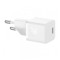 Сетевое зарядное устройство для Baseus GaN5S Fast Charger 1C 20W EU Moon White (P10162503213-00)