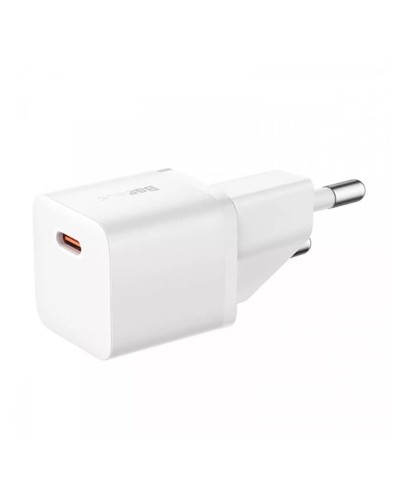 Мережевий зарядний пристрій Baseus  GaN5S Fast Charger 1C 20W EU Moon White (P10162503213-00)