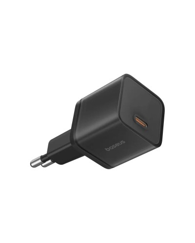 Мережевий зарядний пристрій Baseus  GaN5S Fast Charger 1C 30W EU Cluster Black (P10162504113-00)