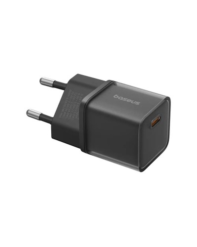 Мережевий зарядний пристрій Baseus  GaN5S Fast Charger 1C 30W EU Cluster Black (P10162504113-00)