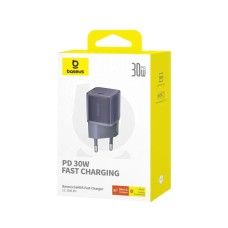 Сетевое зарядное устройство для Baseus GaN5S Fast Charger 1C 30W EU Midnight Purple (P10162504523-00)
