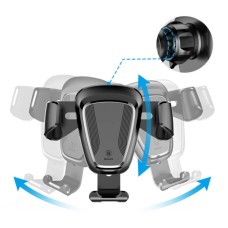Держатель для мобильного Baseus Gravity Car Mount Black (SUYL-01)