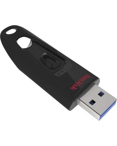 Flash SanDisk USB 3.0 Ultra 128Gb (130Mb/s) Black (SDCZ48-128G-U46)