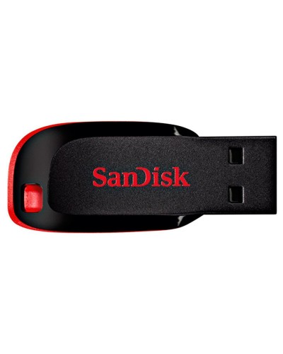 Flash SanDisk USB 2.0 Cruzer Blade 128Gb Black/Red (SDCZ50-128G-B35)