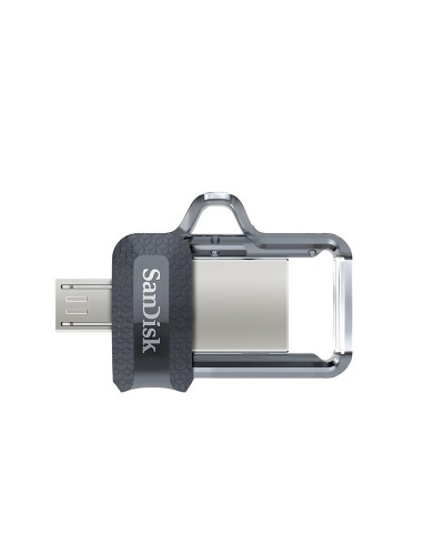 Flash SanDisk USB 3.0 Ultra Dual Drive OTG M3.0 128Gb (150Mb/s) Black (SDDD3-128G-G46)