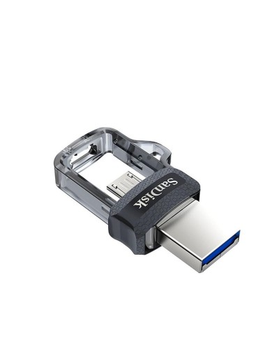 Flash SanDisk USB 3.0 Ultra Dual Drive OTG M3.0 128Gb (150Mb/s) Black (SDDD3-128G-G46)