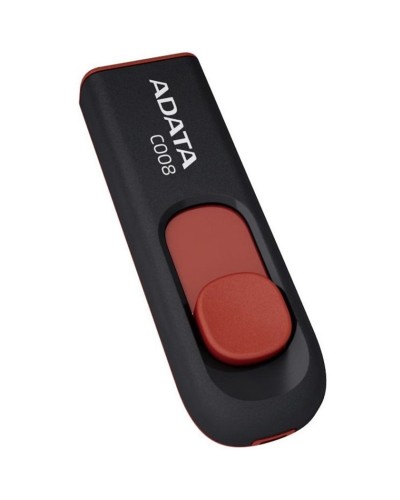 Flash A-DATA USB 2.0 C008 32Gb Black/Red (AC008-32G-RKD)