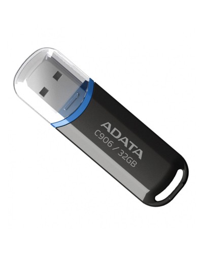 Flash A-DATA USB 2.0 C906 32Gb Black (AC906-32G-RBK)