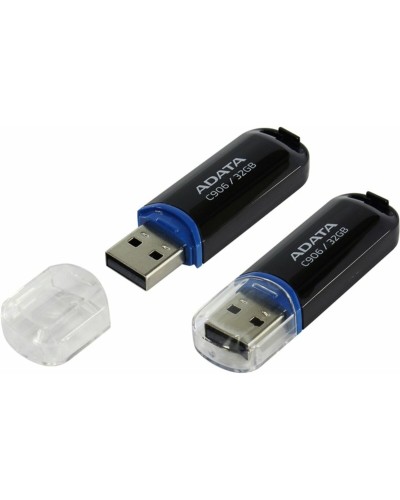 Flash A-DATA USB 2.0 C906 32Gb Black (AC906-32G-RBK)