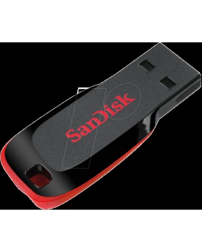 Flash SanDisk USB 2.0 Cruzer Blade 32Gb Black/Red (SDCZ50-032G-B35)