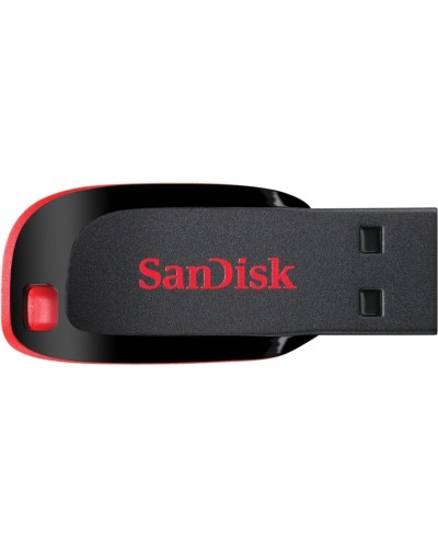 Flash SanDisk USB 2.0 Cruzer Blade 32Gb Black/Red (SDCZ50-032G-B35)