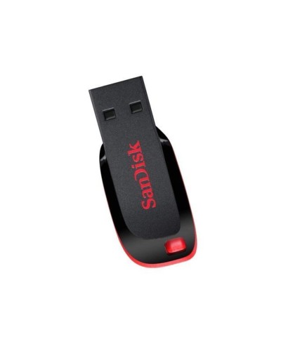 Flash SanDisk USB 2.0 Cruzer Blade 32Gb Black/Red (SDCZ50-032G-B35)