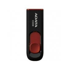 Flash A-DATA USB 2.0 C008 64Gb Black/Red (AC008-64G-RKD)