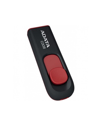 Flash A-DATA USB 2.0 C008 64Gb Black/Red (AC008-64G-RKD)