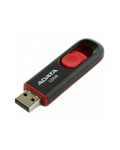 Flash A-DATA USB 2.0 C008 64Gb Black/Red (AC008-64G-RKD)