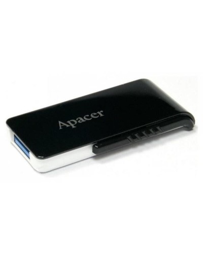 Flash Apacer USB 3.0 AH350 64Gb black (AP64GAH350B-1)