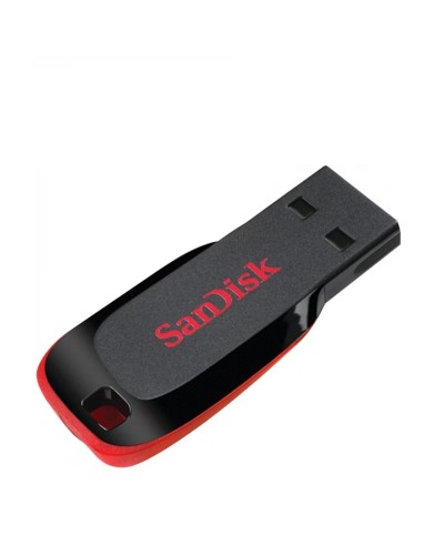 Flash SanDisk USB 2.0 Cruzer Blade 64Gb Black/Red (SDCZ50-064G-B35)