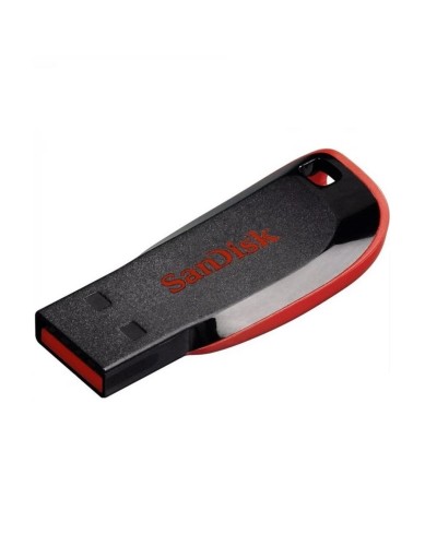 Flash SanDisk USB 2.0 Cruzer Blade 64Gb Black/Red (SDCZ50-064G-B35)