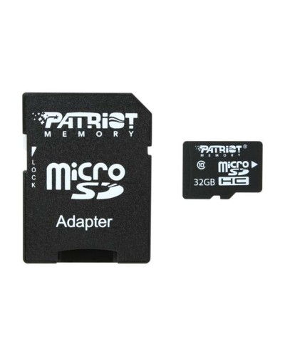 microSDHC (UHS-1) Patriot LX Series 32Gb class 10 (adapter SD) (PSF32GMCSDHC10)