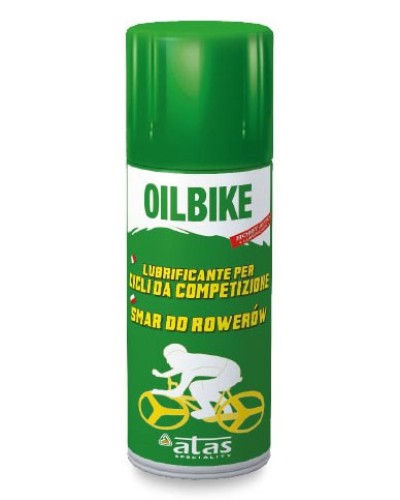 Смазка аэрозольная для велосипедных цепей OILBIKE 200мл ATAS
