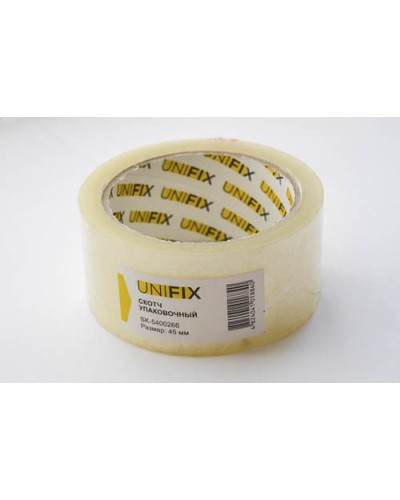 Стрічка клейка пакувальна 38мкм 45мм 200 SK-5400266 UNIFIX