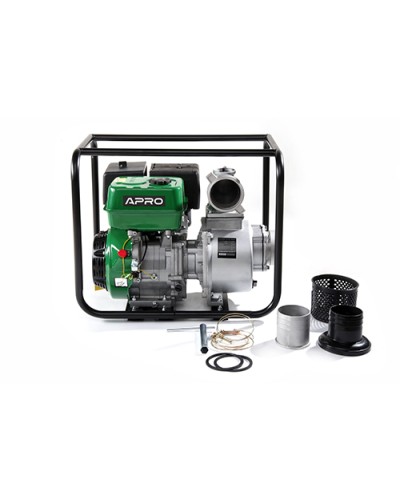 Мотопомпа WP-100 13к.с. 100 м³/год 25м бензинова 4-х тактн. APRO