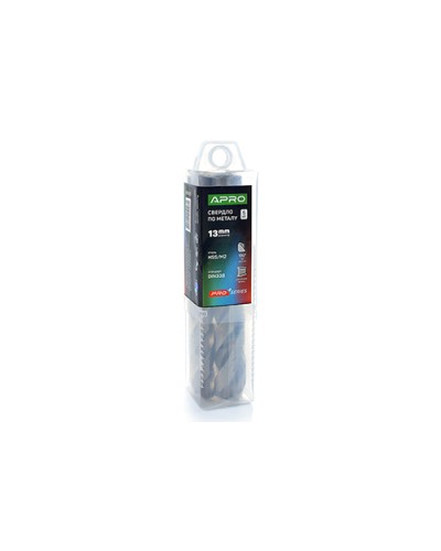 Сверло по металлу HSS/M2 (6542) Ø13,0мм (тубус, кратно 5шт) PRO APRO