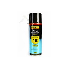 Піна ручна всесезонна 15л UNIFIX 330 мл