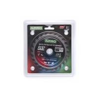 Диск пильний по дереву 125х22.2мм 24Т APRO PRO