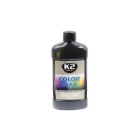 Поліроль кузова восковий COLOR MAX BLACK 500мл К2
