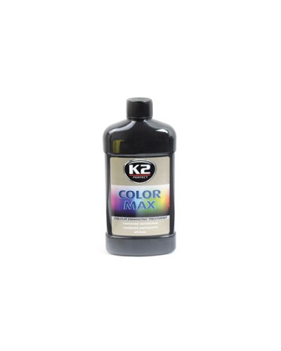Поліроль кузова восковий COLOR MAX BLACK 500мл К2