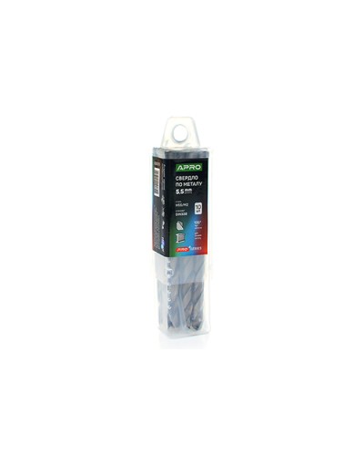 Сверло по металлу HSS/M2 (6542) Ø5,5мм (тубус, кратно 10шт) PRO APRO