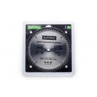 Диск пиловий до дерева 230х22,2х60T APRO