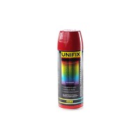 Эмаль универсальная акриловая премиум RAL 3009 Красный окислов гл. 400мл UNIFIX
