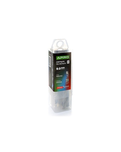 Сверло по металлу HSS/M2 (6542) Ø9,0мм (тубус, кратно 5шт) PRO APRO