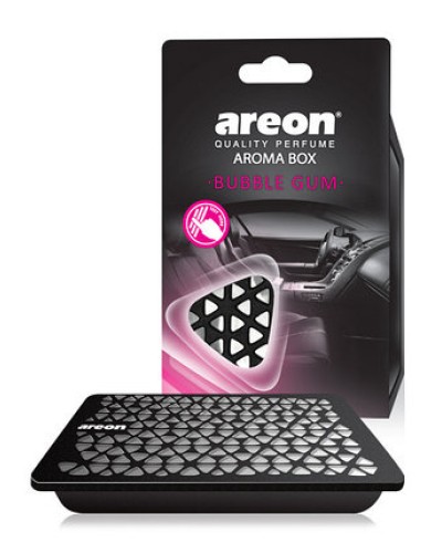 Ароматизатор AREON Aroma Box Бабл Гам банка (під сидіння)