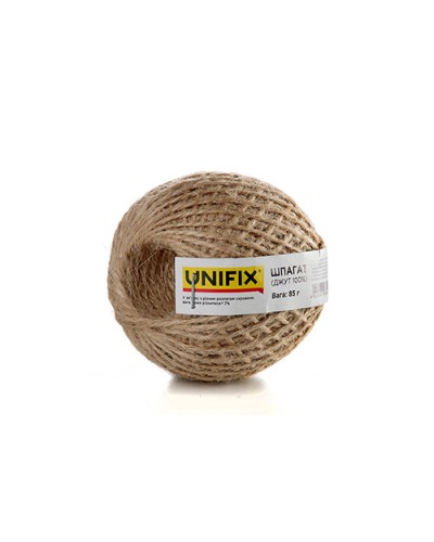 Шпагат (джут 100%) клубок 85г UNIFIX