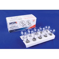 Лампа автомобільна 24V 21/5W BaY15d P21/5W (стоп-сигнали/габарити, ліхтарі заднього ходу, задні протитуманні ліхтарі) (2-х контактна) (10шт) MTA