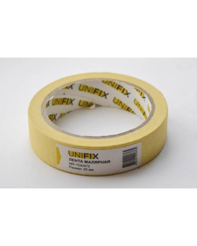 Стрічка клейка малярна 25мм*40м MR-7520472 UNIFIX