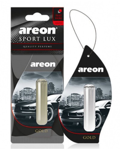 Ароматизатор AREON Sport Lux Голд 5мл (подвеска с жидкостью)