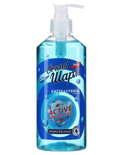 Мило туалетне рідке Grand Шарм (MAXI), ANTIBACTERIAL 500мл