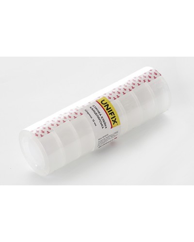 Стрічка клейка канцелярська SKK-813012-30 (8шт) UNIFIX