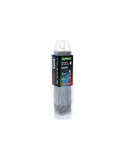 Сверло по металлу HSS/M2 (6542) Ø7,0мм (тубус, кратно 10шт) PRO APRO