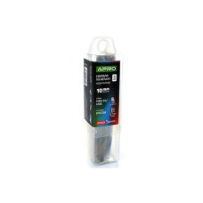 Сверло по металлу кобальтовое HSS-Co/M35 Ø10.0мм (тубус, кратно 5шт) PRO APRO