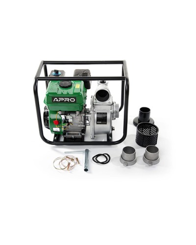 Мотопомпа WP-60 6.5к.с. 60 м³/год 30м бензинова 4-х тактн. APRO