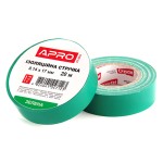 Ізоляційна стрiчка зелена 0.14х17мм 20м (пачка, кратно 10шт) APRO