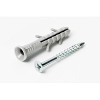 Дюбель-цвях швидкого монтажу 8*120 потай (пач 50шт) поліетиленовий APRO