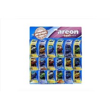 Ароматизатор AREON мікс 8,5мл (планшет 18шт) (підвіска з гелем)