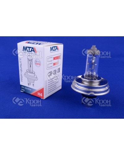 Лампа автомобільна H4 24V 100/90W P45T (ближня/дальня) MTA